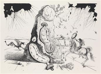 SALVADOR DALÍ Cosmic Rays Resuscitating Soft Watches.